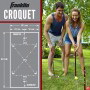 Franklin Sports 50211 Family Croquet Set, Wood Mallet - 5