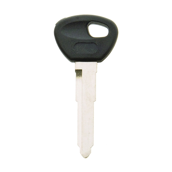 18MAZ100 Chip key Blank, Brass, Nickel, For: Mazda Vehicle Locks