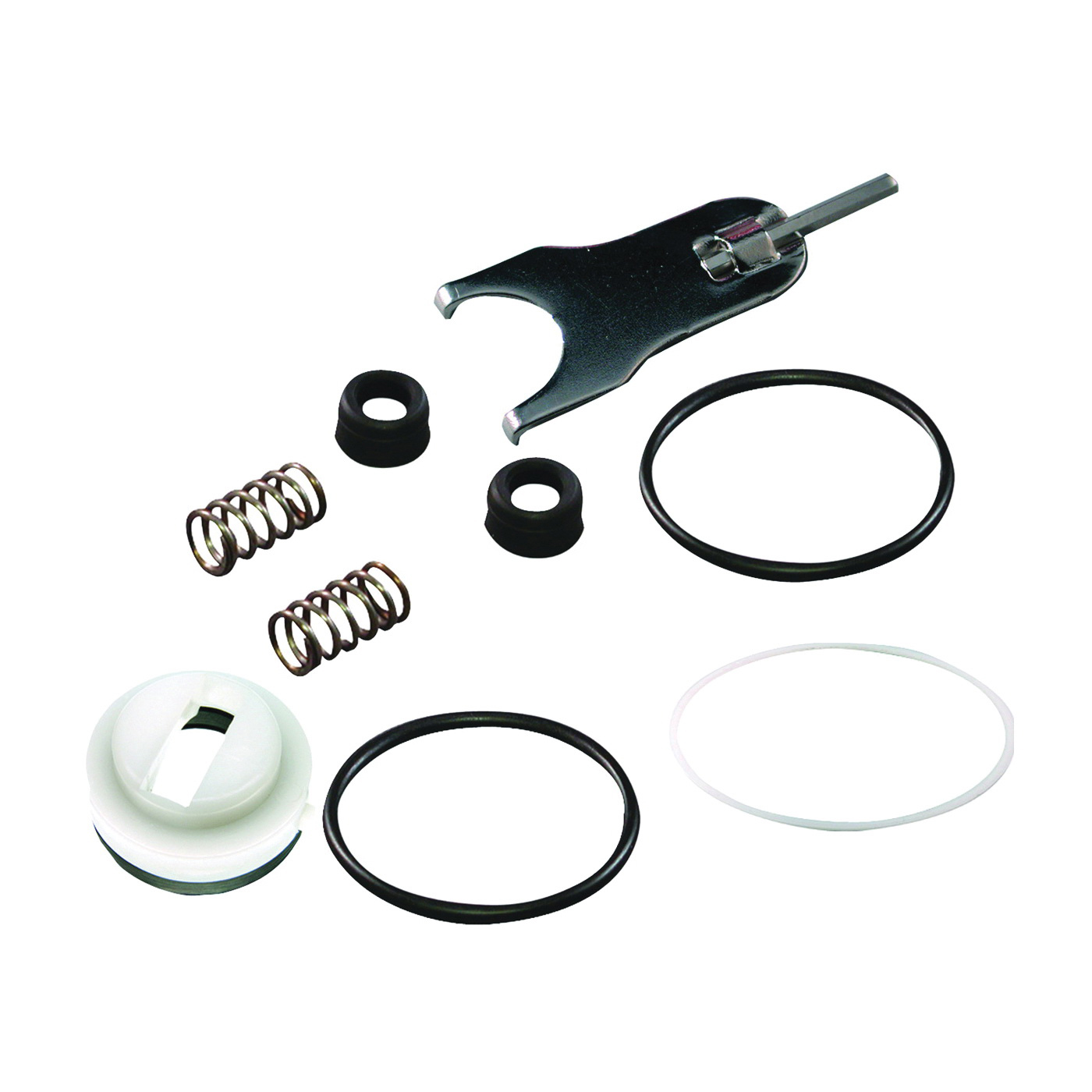 DL-7 Series 80702 Cartridge Repair Kit, Stainless Steel, For: Delta/Peerless Faucets with #212 Ball