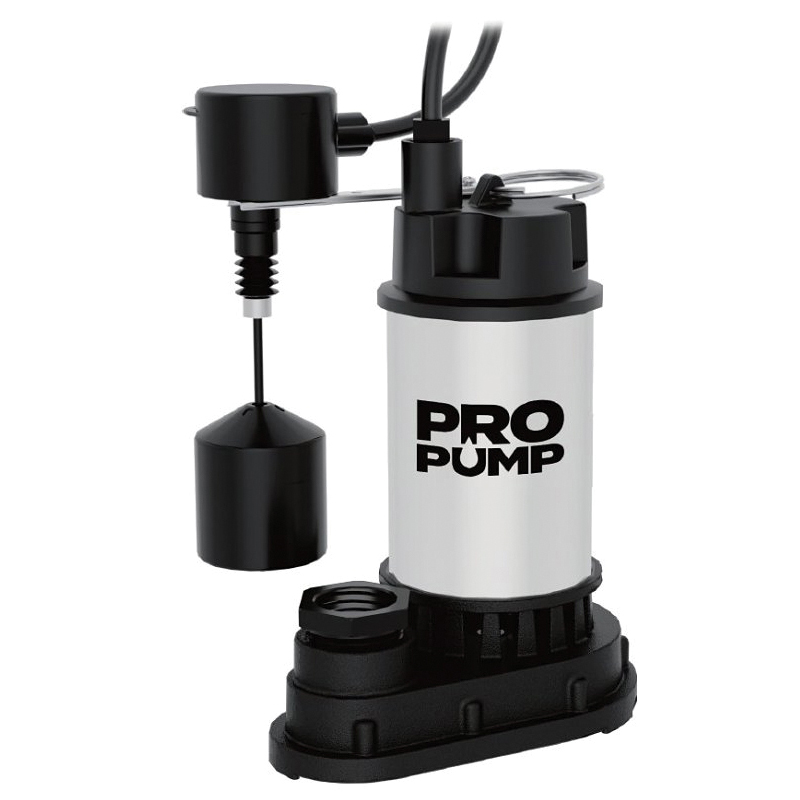 SPS05002VP Sump Pump, 1-Phase, 7.6 A, 115 V, 1/2 hp, 1-1/2 in Outlet, 30 ft Max Head, 5200 gph
