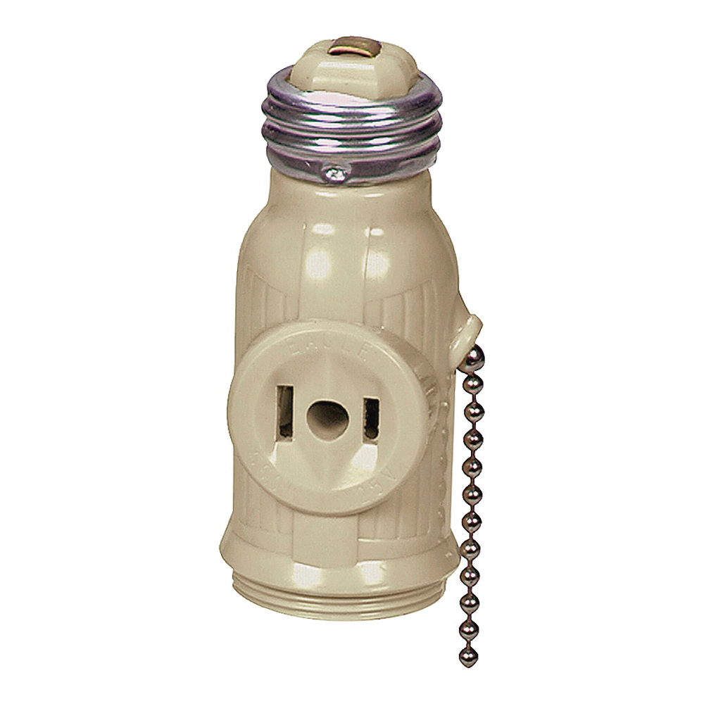 BP718V Adapter, 660 W, 2-Outlet, Ivory