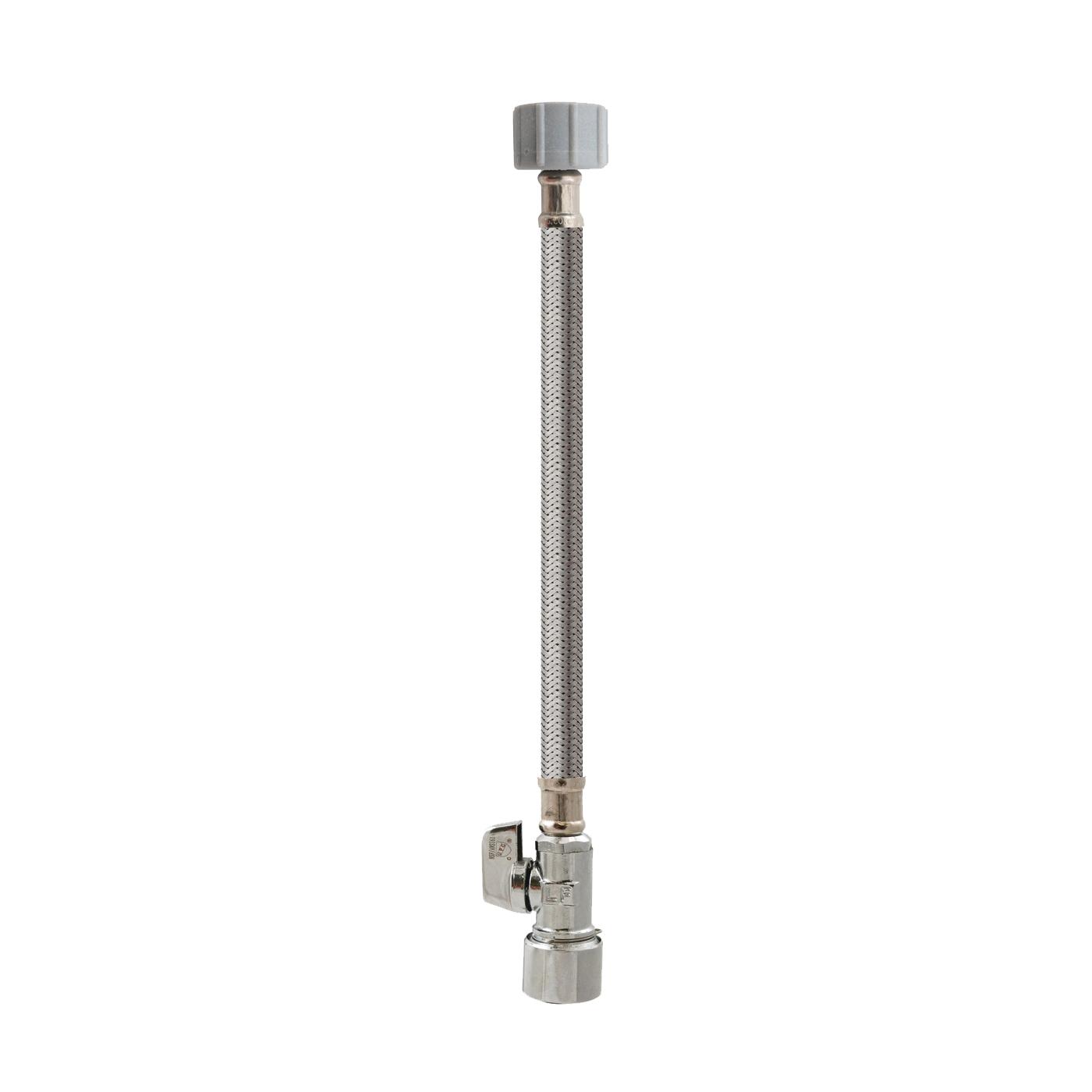 Keeney 2068PCPOLFC12K Quick Lock Valve, 5/8 in Connection, Compression, 125 psi Pressure, Stainless Steel Body