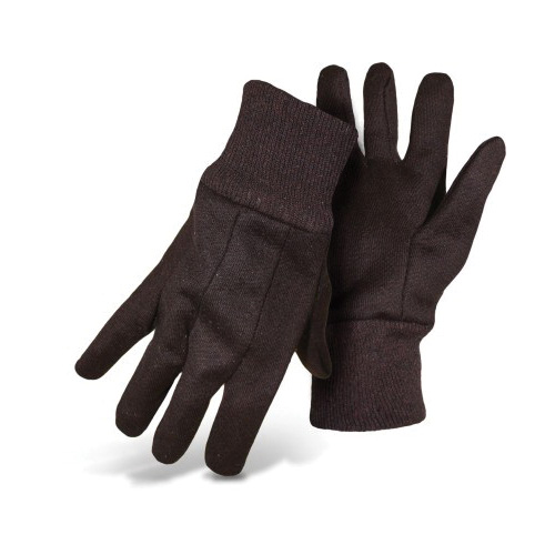403J Work Gloves, XL, Knit Wrist Cuff, Brown