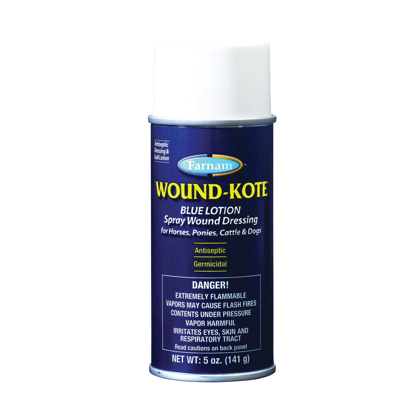 Wound-Kote 30401 Wound Lotion, Lotion, Blue, 5 oz
