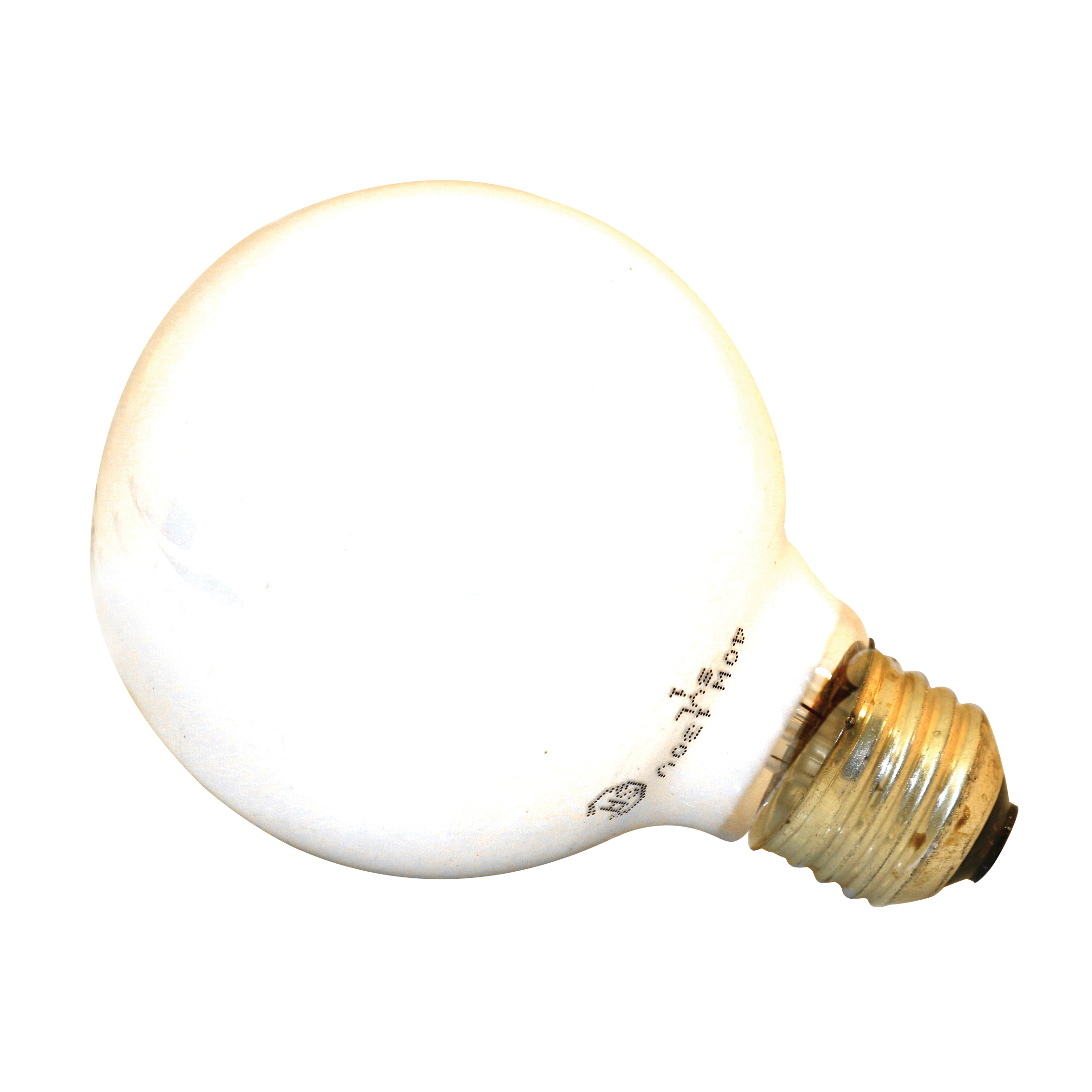 14190 Incandescent Lamp, 40 W, G25 Lamp, Medium E27 Lamp Base, 260 Lumens, 2850 K Color Temp, Soft White Light