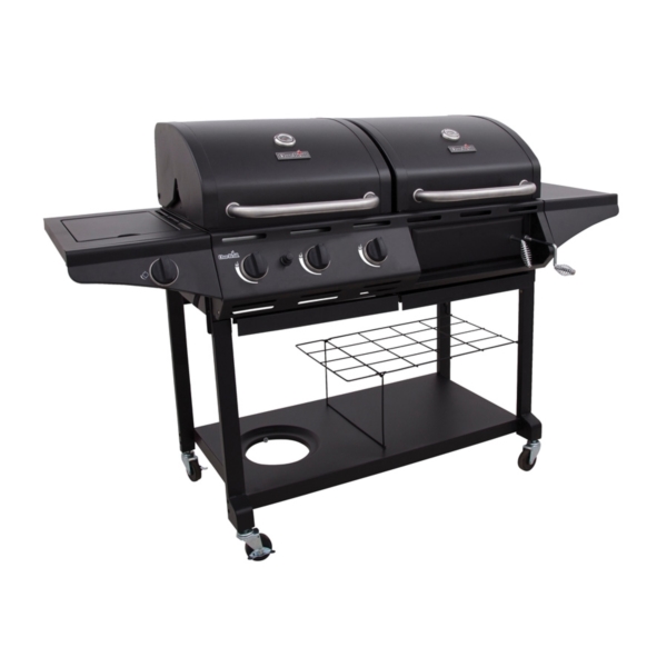 463714514 Charcoal and Gas Combo Grill, 30,000 Btu BTU, 4 -Burner, 780 sq-in Primary Cooking Surface
