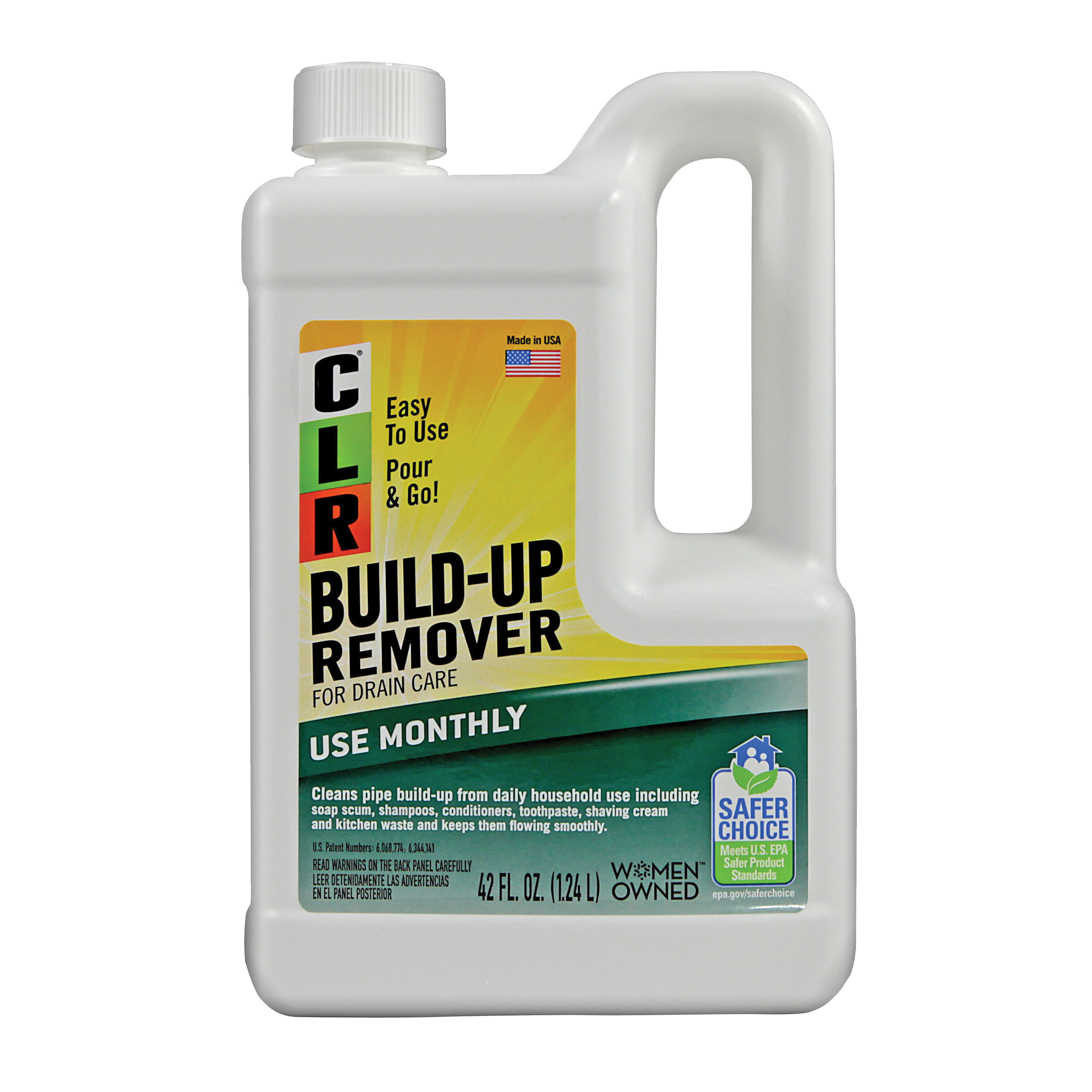 CBR-6 Build-Up Remover, 42 oz, Liquid, Odorless, Light Blue