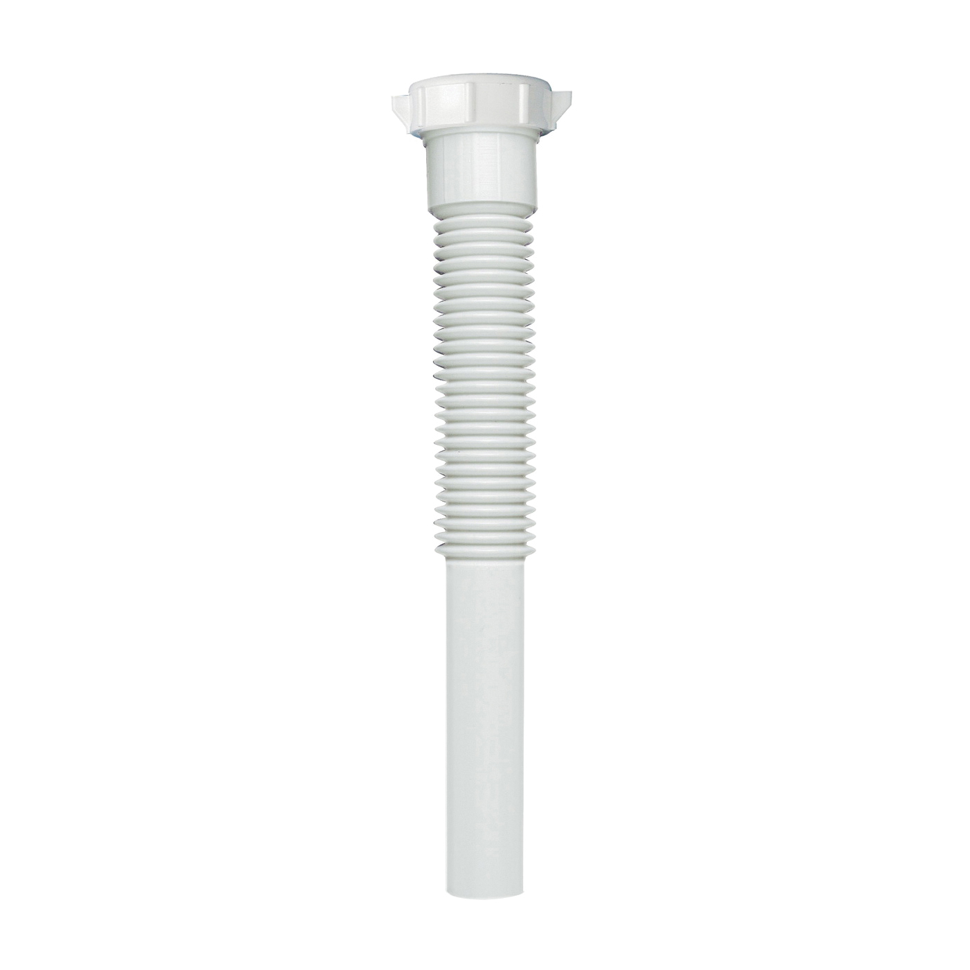 PP812-5 Pipe Extension Tube, 1-1/4 in, 9 in L, Slip Joint, Polypropylene, White