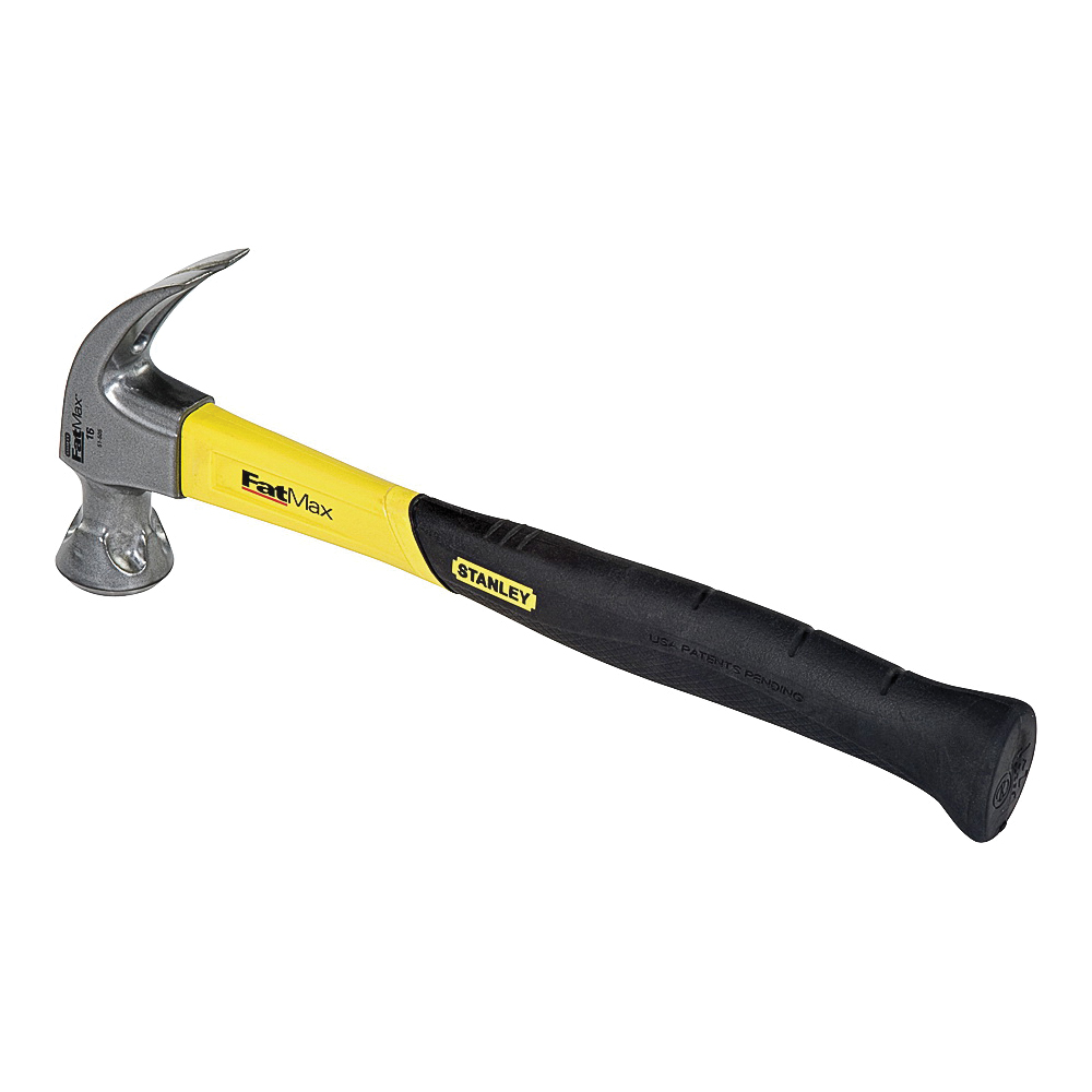 STANLEY 51-505 Graphite Nailing Hammer, 16 oz Head, Curve