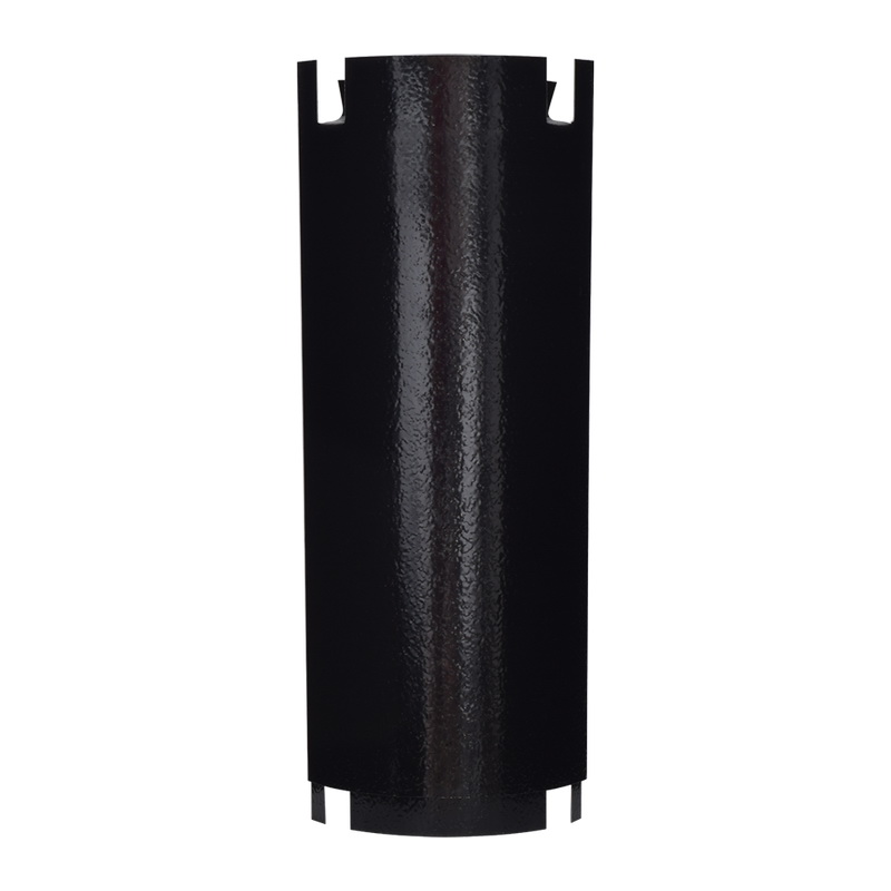BM0133-A Heat Shield, Adjustable, Black, For: 5, 6, 7 and 8 in Stove Pipe