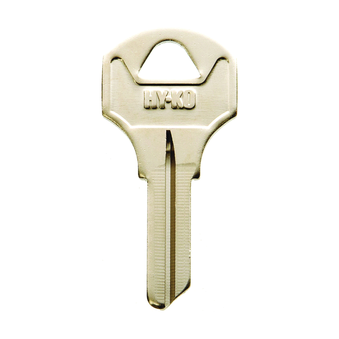 KTR【廃盤】BREATH AV low board / unico Hy-Ko 11010CO26 Key Blank, Brass, Nickel, For: Corbin Rus