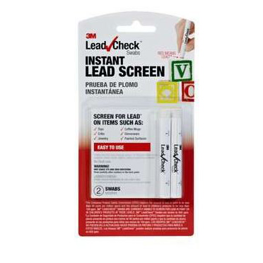 3M LeadCheck LC-2SCNSMR Swab, Instant - 2