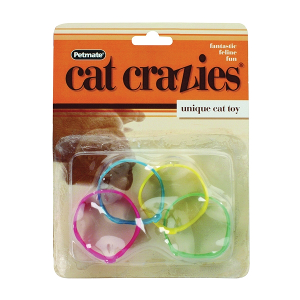 PETMATE Cat Crazies 26317 Cat Toy, Plastic, Multi-Color - 2