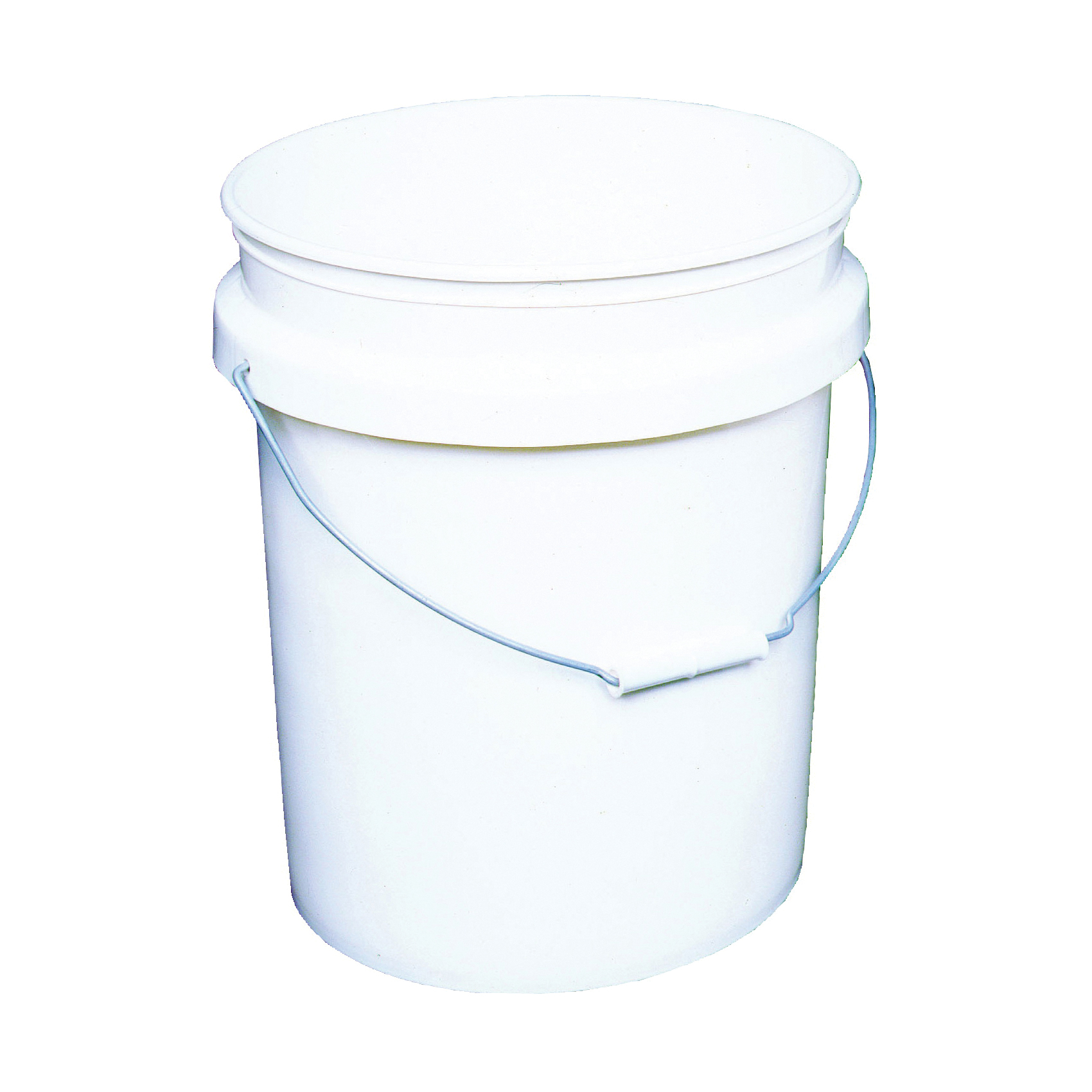 ENCORE Plastics 51677 Paint Pail, 5 gal Capacity, HDPE, White
