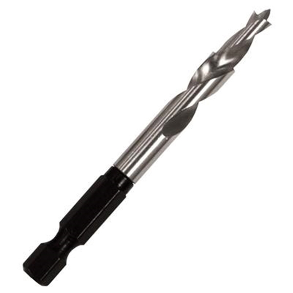 Jig Drill Bit, Kreg, 5 mm Dia, Shelf Pin, 1/4 in Dia Shank, Hex Shank, Shelf pin. - 1