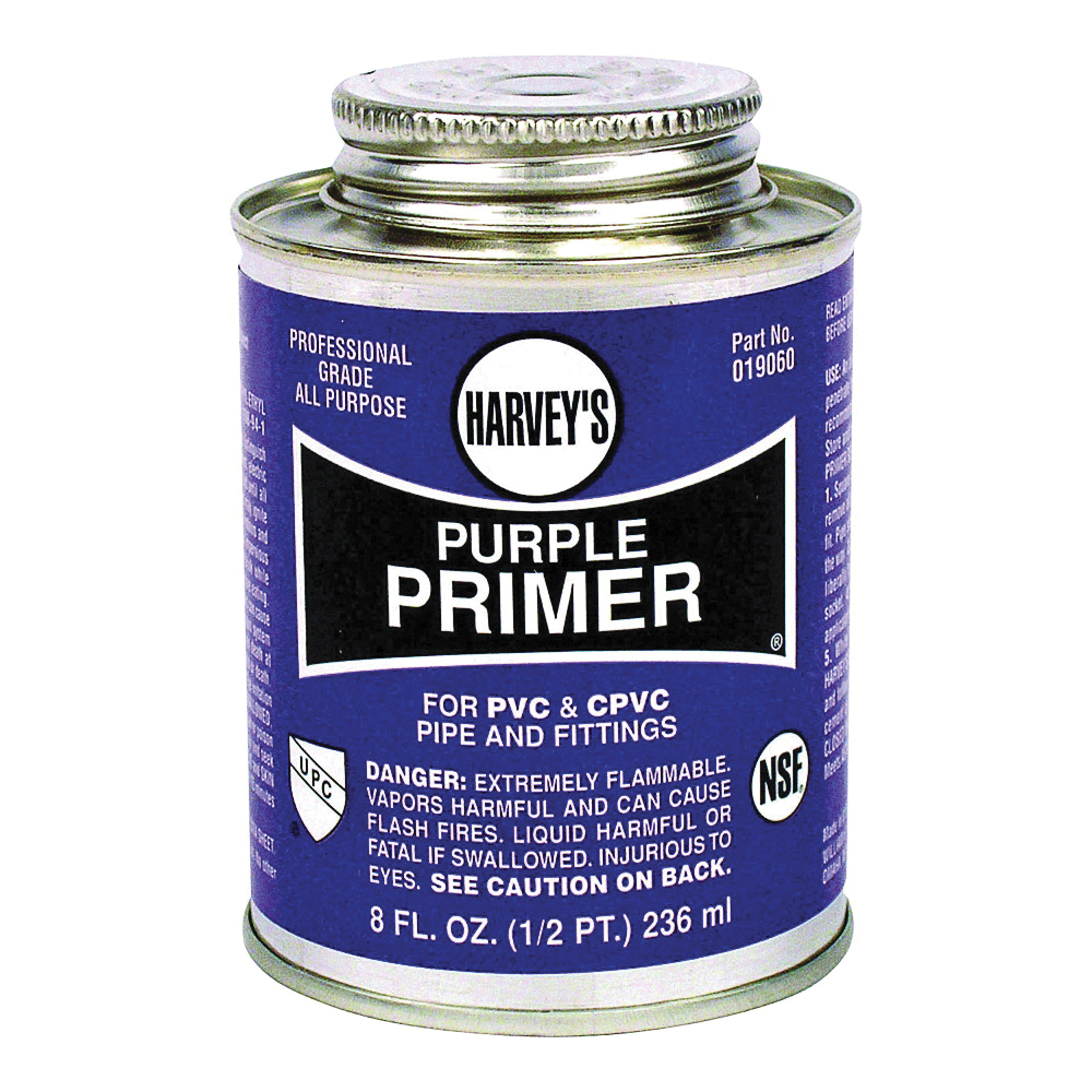 019060-24 All-Purpose Professional-Grade Primer, Liquid, Purple, 8 oz Can