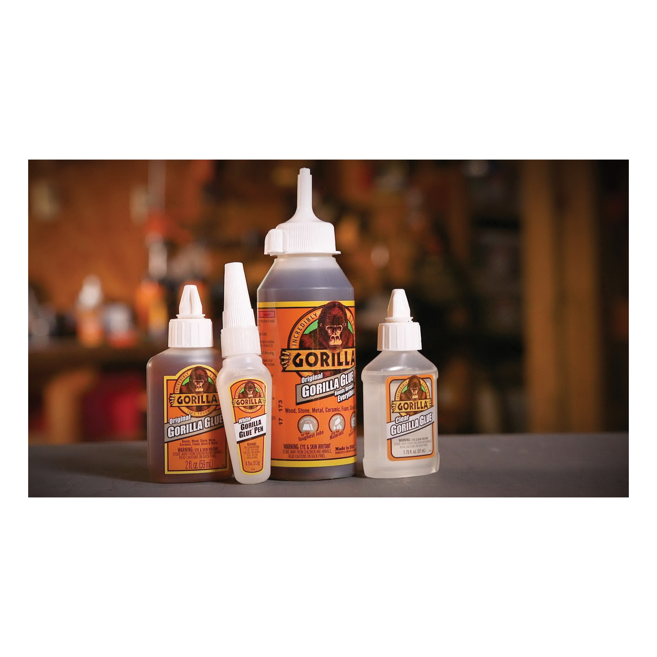 Strong Glue, Gorilla, Crystal Clear, 110 mL - 3