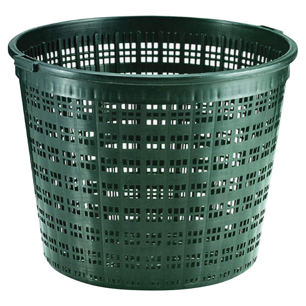 566553 Round Plant Basket, Black