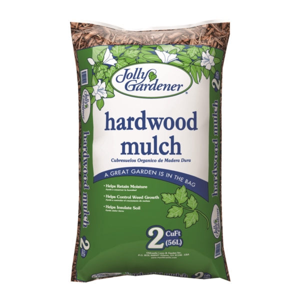 52053850 Hardwood Mulch, Natural, 2 cu-ft Bag