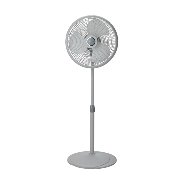 Lasko 2526 Adjustable Pedestal Fan, 120 V, 90 deg Sweep, 16 in Dia Blade, Plastic Housing Material, White - 5