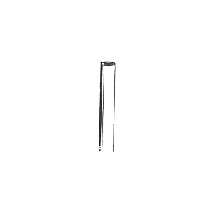 PR20408 Line Post, 1-5/8 in W, 8 ft H, 17 Thick Material