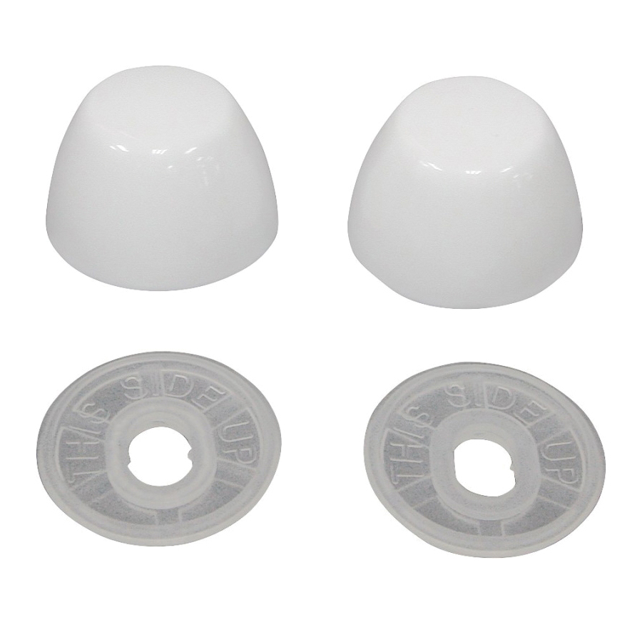 Exclusively Orgill PMB-475-3L Toilet Bolt Cap, For: Toilet, 1-3/8 in D x 7/8 in H