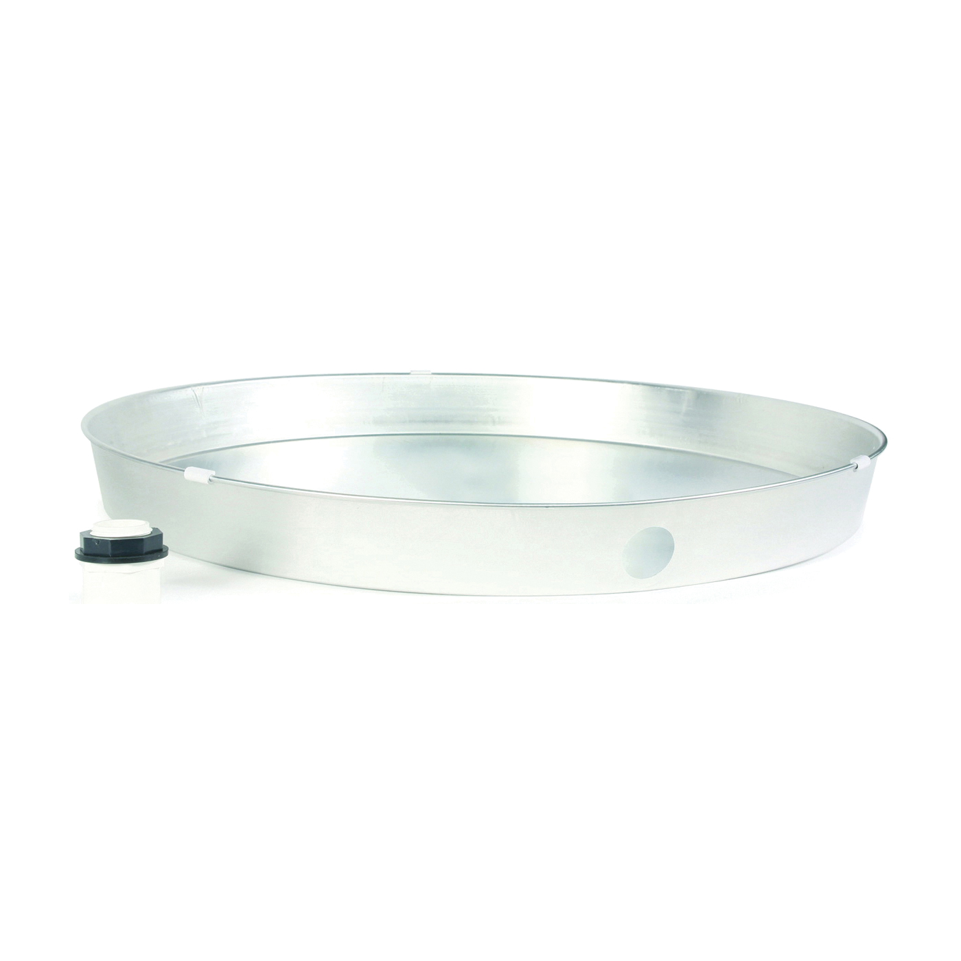 20810 Recyclable Drain Pan, Aluminum, For: Gas or Electric Water Heaters