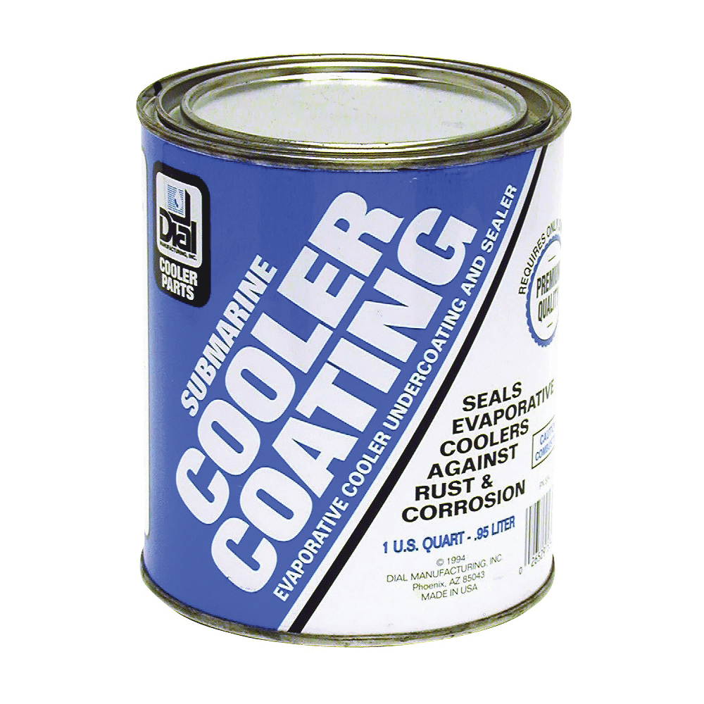 5347 Cooler Coating, Premium, Asphaltic-Coated, For: Evaporative Cooler Purge Systems