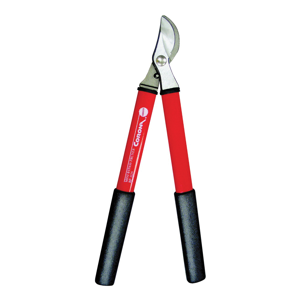 CORONA BP3225D Pruning Shear, 3/4 in Cutting Capacity, Steel Blade, Bypass Blade, Steel Handle, 14 in OAL - 1