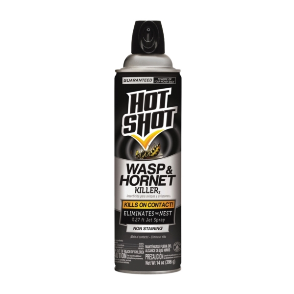 HG-13415 Wasp and Hornet Killer, Pressurized Liquid, Spray Application, Outdoor, 14 oz, Aerosol Can