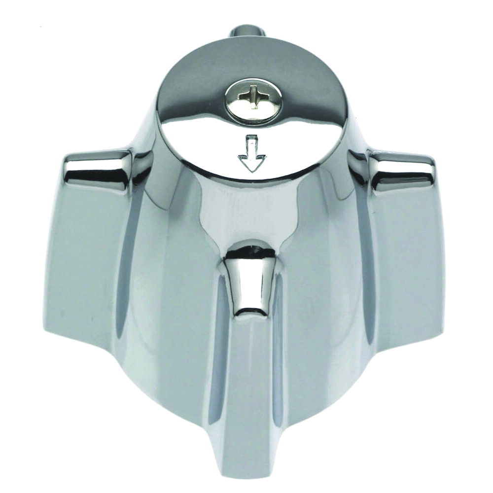 88265 Diverter Handle, Zinc, Chrome Plated, For: Central Brass Two Handle Tub/Shower Faucets