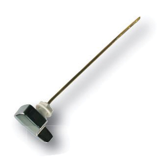 Lincoln 100925 Flush Lever, Brass, For: 9-1/4 in Eljer Side Mount Toilet