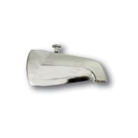 Lincoln 102491 Universal Bathtub Spout with Diverter, Chrome Plated