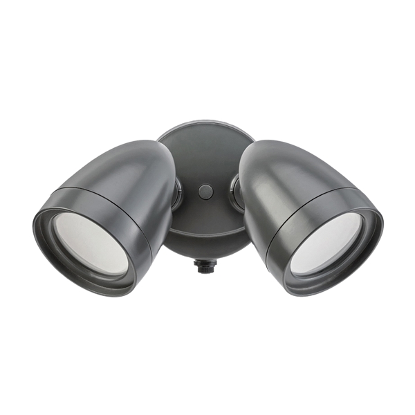 ETI 51401142 Security Light, 120 V, 20 W, 2-Lamp, LED Lamp, Bright White Light, 1200 Lumens, 4000 K Color Temp - 2