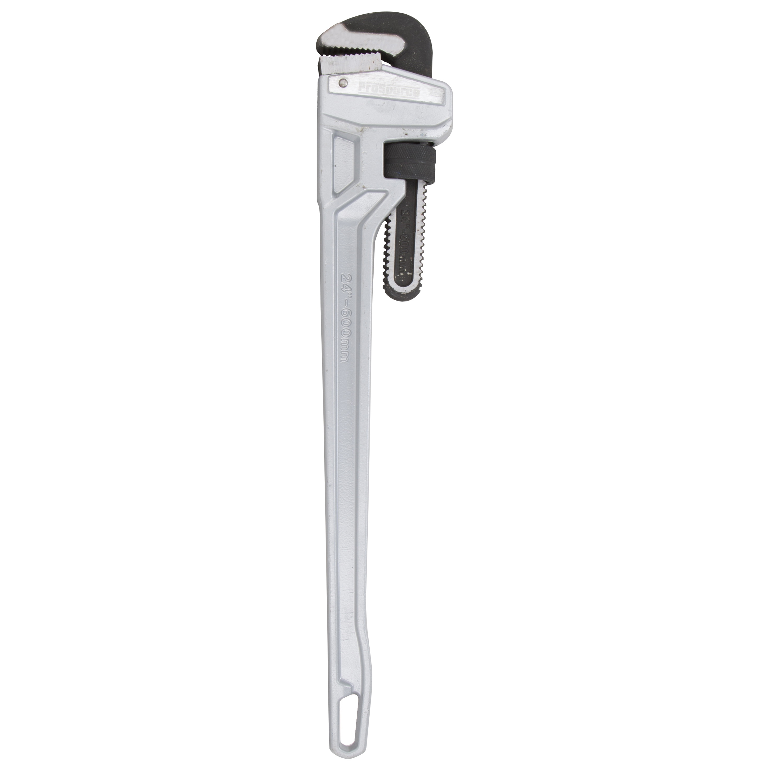 JL40142 Pipe Wrench, 63 mm Jaw, 24 in L, Serrated Jaw, Aluminum, Powder Coated, Heavy-Duty Handle