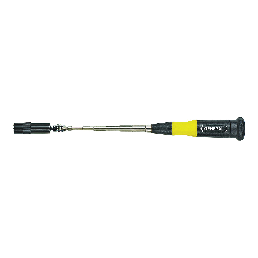 GENERAL 759582 Telescoping Magnetic Pick-Up, 7-3/4 to 28-3/4 in L, Neodymium - 1