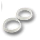 Lincoln 128237 Slip Joint Washer, 1-1/2 in ID, Plastic, 12 PK