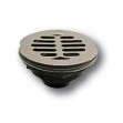 Lincoln 113060 Shower Drain with Strainer, ABS, Specifications: 1-1/2 in MIP Connection, 2-7/8 in Prong to Prong Size