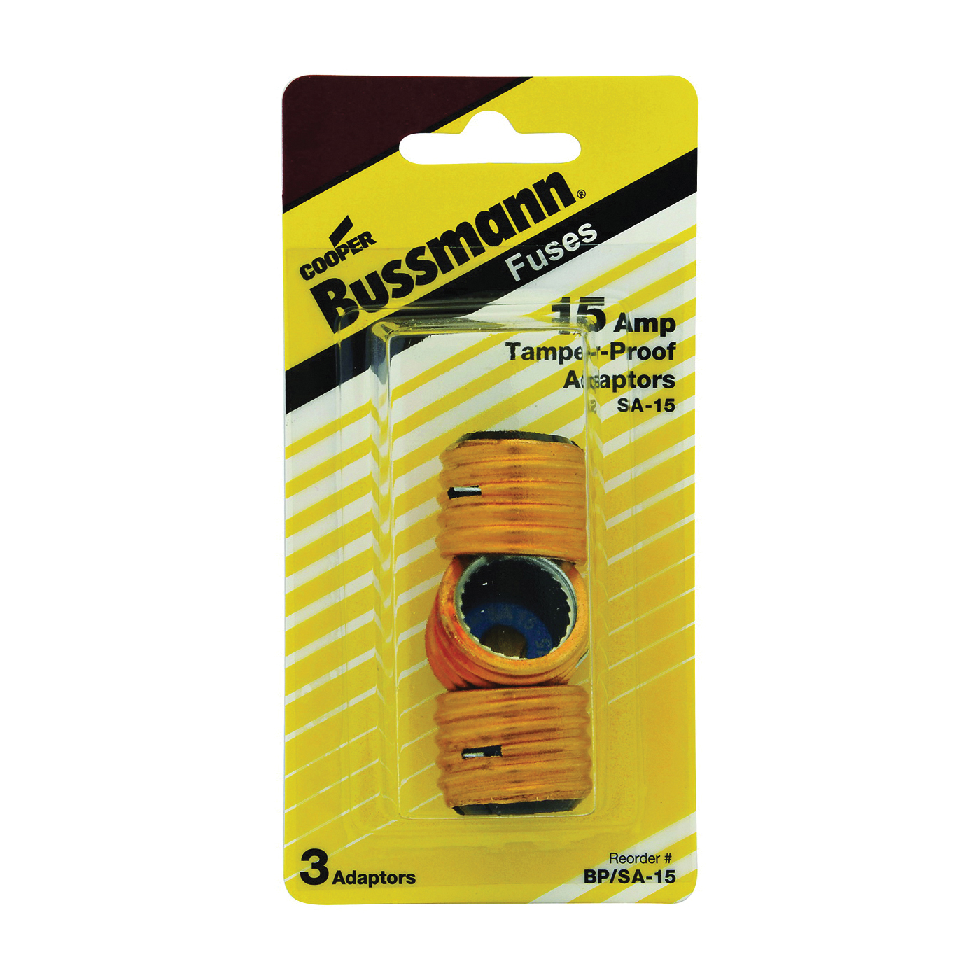 Bussmann BP/SA-15 Fuse Adapter, For: S-15 to S-7 Fuse - 1