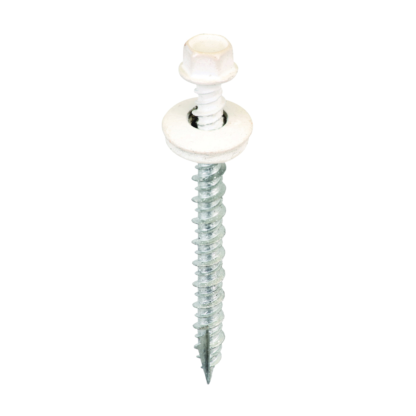 SW-MW2W250 Screw, #9 Thread, High-Low, Twin Lead Thread, Hex Drive, Self-Tapping, Type 17 Point, 250/BAG