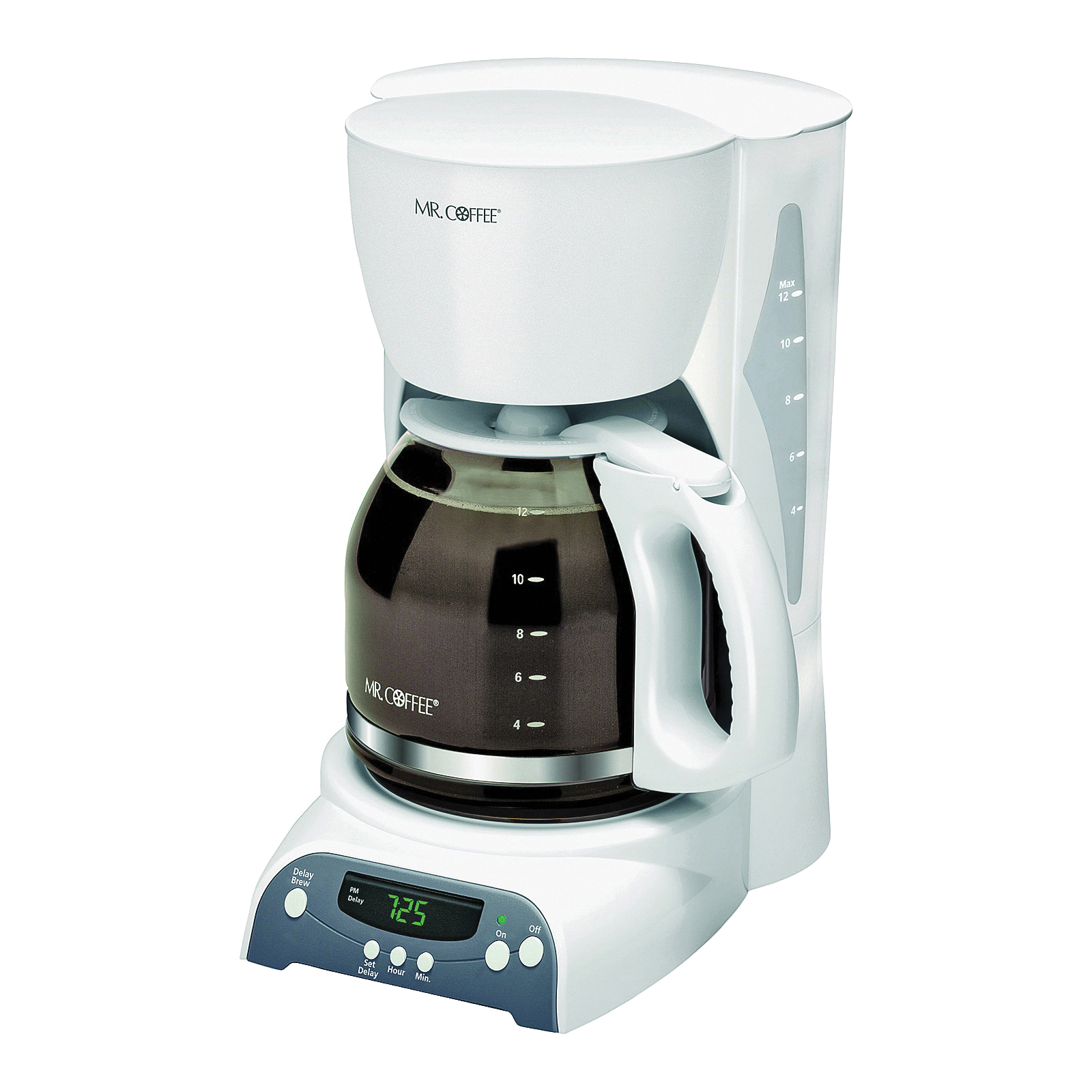 SKX20-RB Coffee Maker, 12 Cups Capacity, 900 W, White