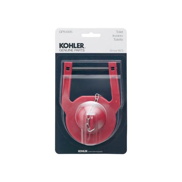 Kohler K-GP84995 Hinge Flapper, Specifications: 2 in Size, Rubber, Red