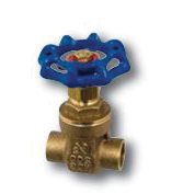 Lincoln 283014 Heavy-Duty Gate Valve, 1/2 in Connection, Sweat