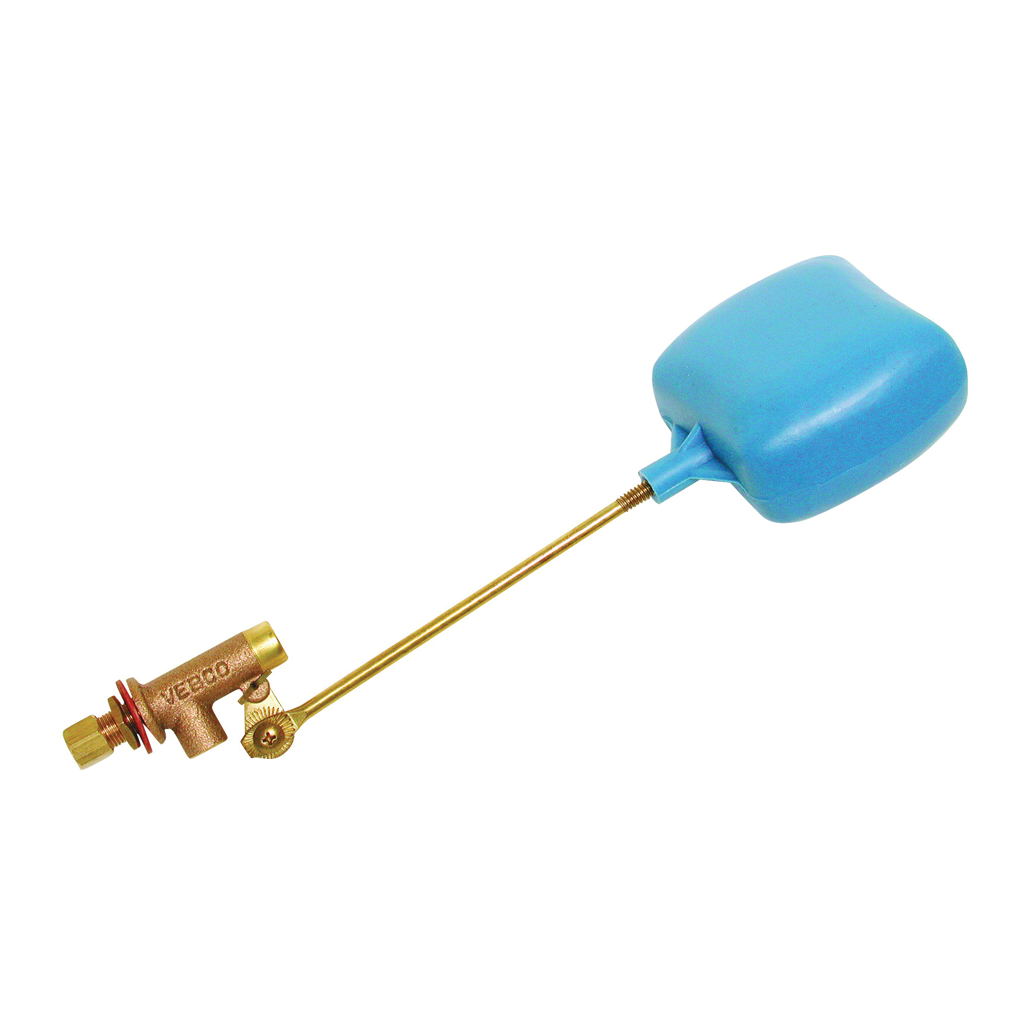 4159 Float Valve, Heavy-Duty, Brass, Green, For: Evaporative Cooler Purge Systems