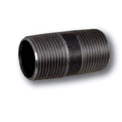 Lincoln 436020 Pipe Nipple, 1 in, Steel, SCH 40 Schedule, 2 in L