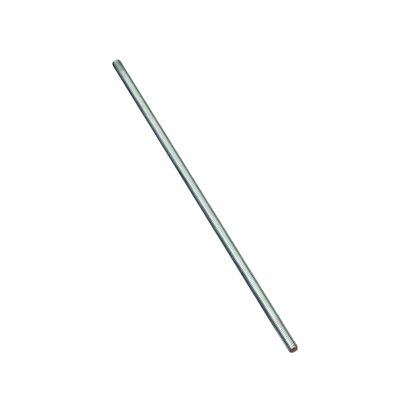 N179-424 Threaded Rod, 5/16-18 Thread, 24 in L, A Grade, Steel, Zinc, UNC Thread
