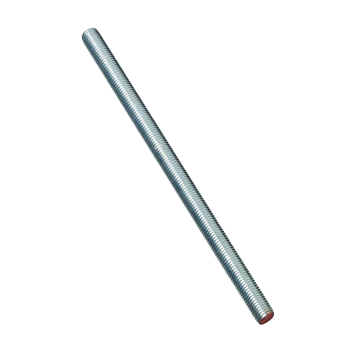 N179-465 Threaded Rod, 5/8-11 Thread, 24 in L, A Grade, Steel, Zinc, UNC Thread
