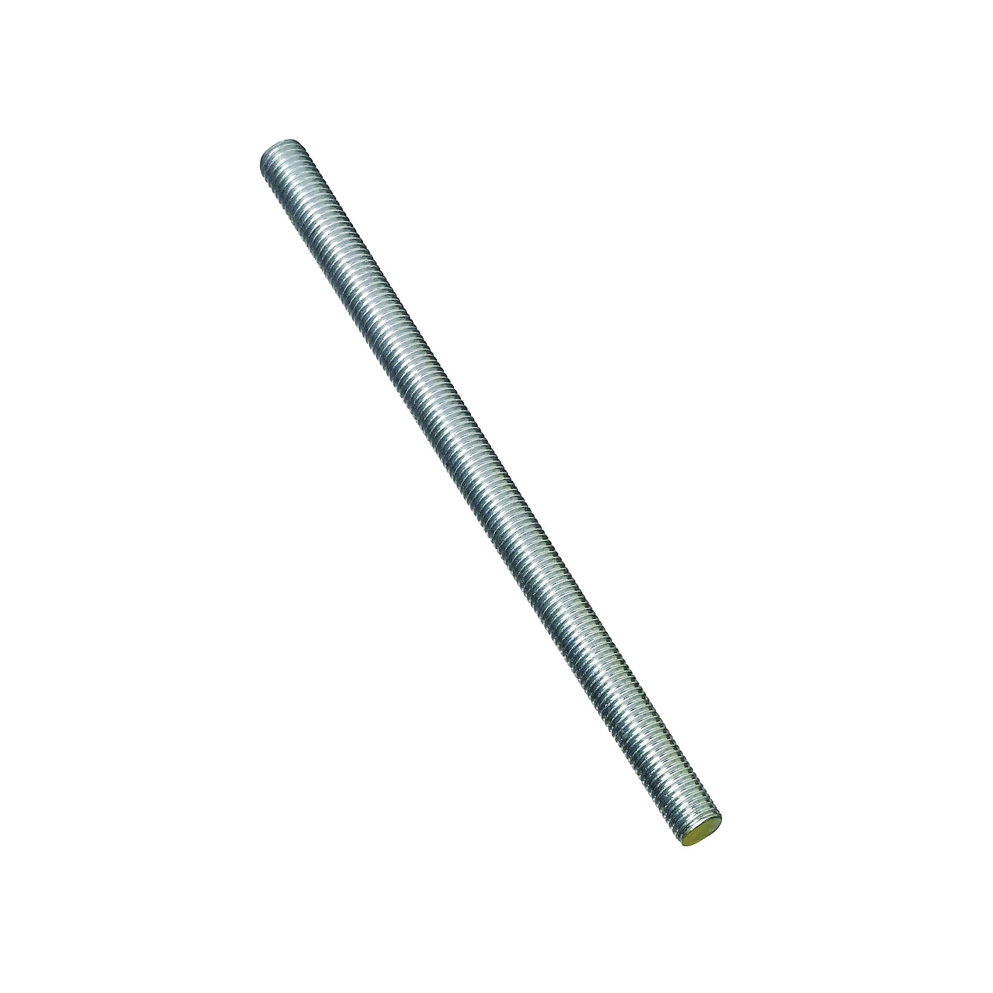 N179-473 Threaded Rod, 3/4-10 Thread, 24 in L, A Grade, Steel, Zinc, UNC Thread