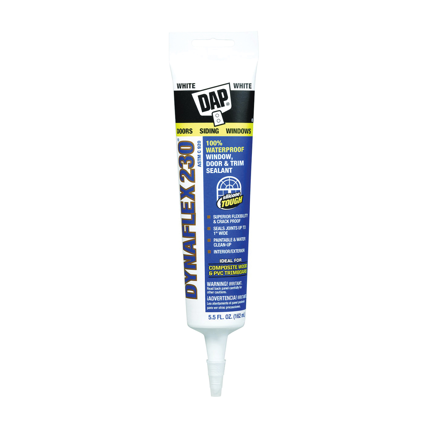 18860 Premium Sealant, Clear, 1 day Curing, 40 to 100 deg F, 5.5 oz Squeeze Tube