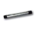 Lincoln 123673 Pipe Nipple, 1/4 in, Steel, SCH 40 Schedule, 3 in L
